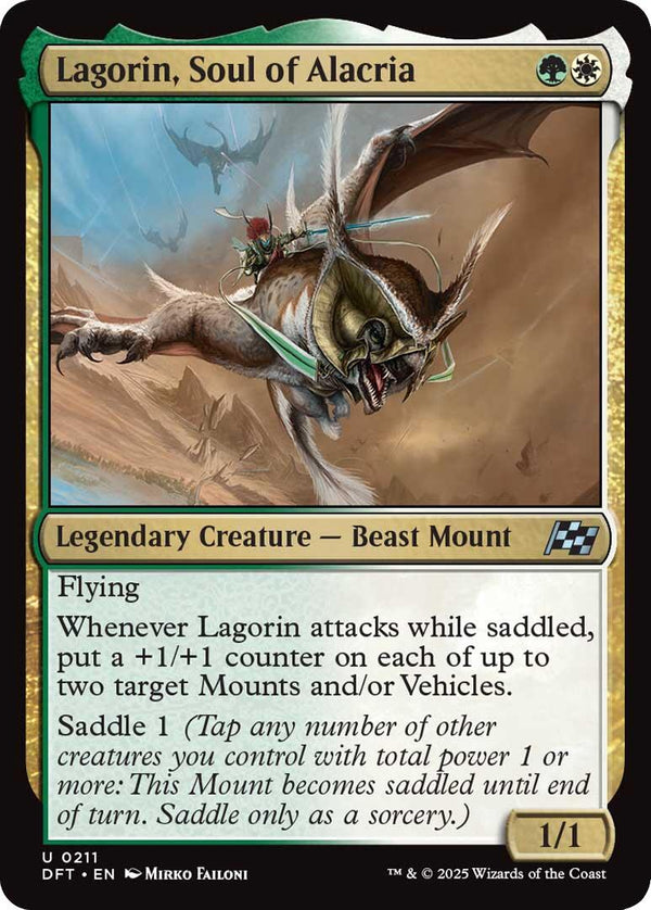 Lagorin, Soul of Alacria [DFT - 211] - Cartes Sportives Rive Sud