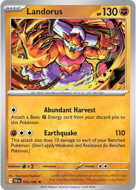 Landorus [BLK - 053/086] - Cartes Sportives Rive Sud