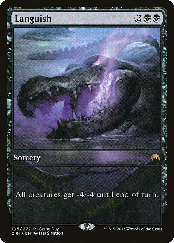 Languish [GAME - 105] - Cartes Sportives Rive Sud