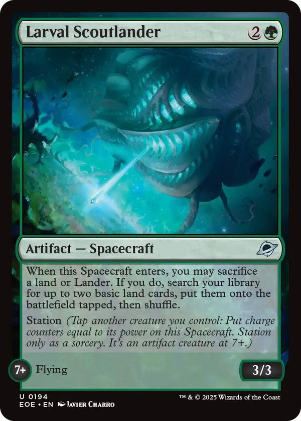 Larval Scoutlander [EOE - 194] - Cartes Sportives Rive Sud