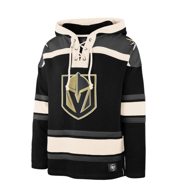 Las Vegas Golden Knights 47Brand Fleece Lacer Black - Cartes Sportives Rive Sud