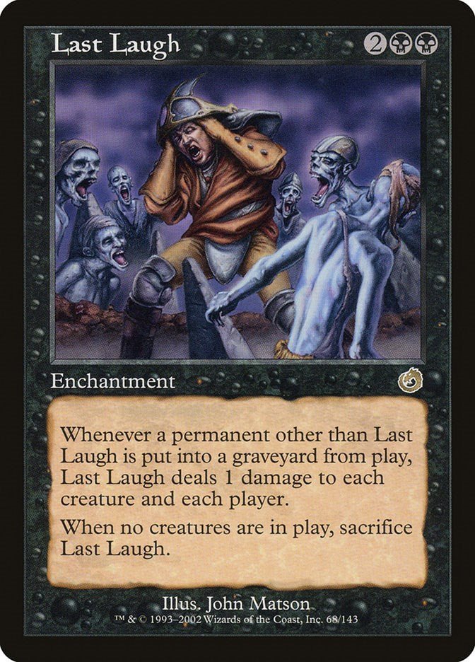 Last Laugh [TOR - 68] - Cartes Sportives Rive Sud