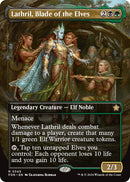 Lathril, Blade of the Elves (Borderless) [FDN - 349] - Cartes Sportives Rive Sud
