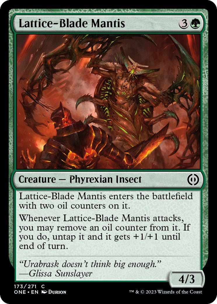 Lattice - Blade Mantis [ONE - 173] - Cartes Sportives Rive Sud