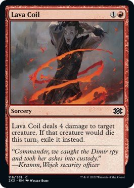 Lava Coil [2X2 - 116] - Cartes Sportives Rive Sud