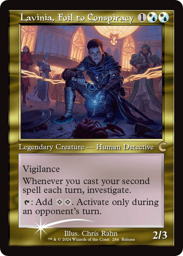 Lavinia, Foil to Conspiracy (Retro Frame) [CLU - 284] - Cartes Sportives Rive Sud