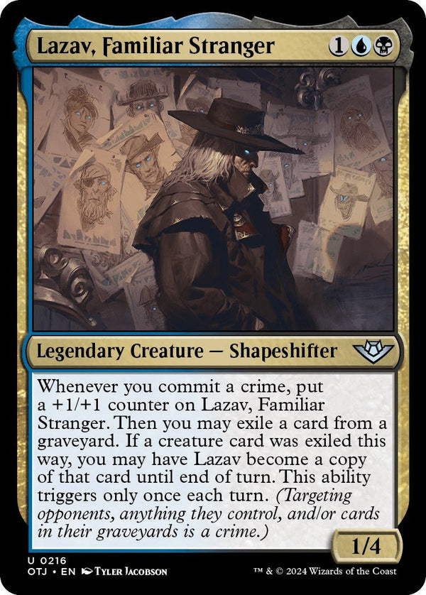 Lazav, Familiar Stranger [OTJ - 216] - Cartes Sportives Rive Sud