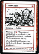 Lazier Goblin (No PW Symbol) [CMB1 - N/A] - Cartes Sportives Rive Sud