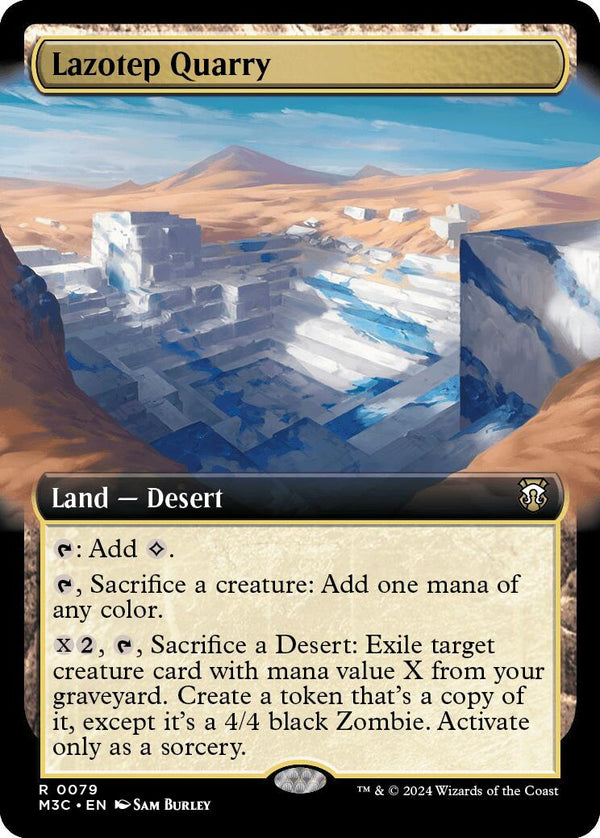 Lazotep Quarry (Extended Art) [M3C - 79] - Cartes Sportives Rive Sud