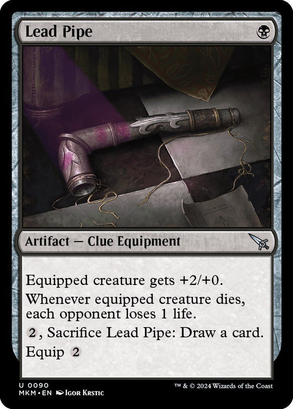 Lead Pipe [MKM - 90] - Cartes Sportives Rive Sud