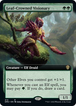 Leaf - Crowned Visionary (Extended Art) [DMU - 414] - Cartes Sportives Rive Sud