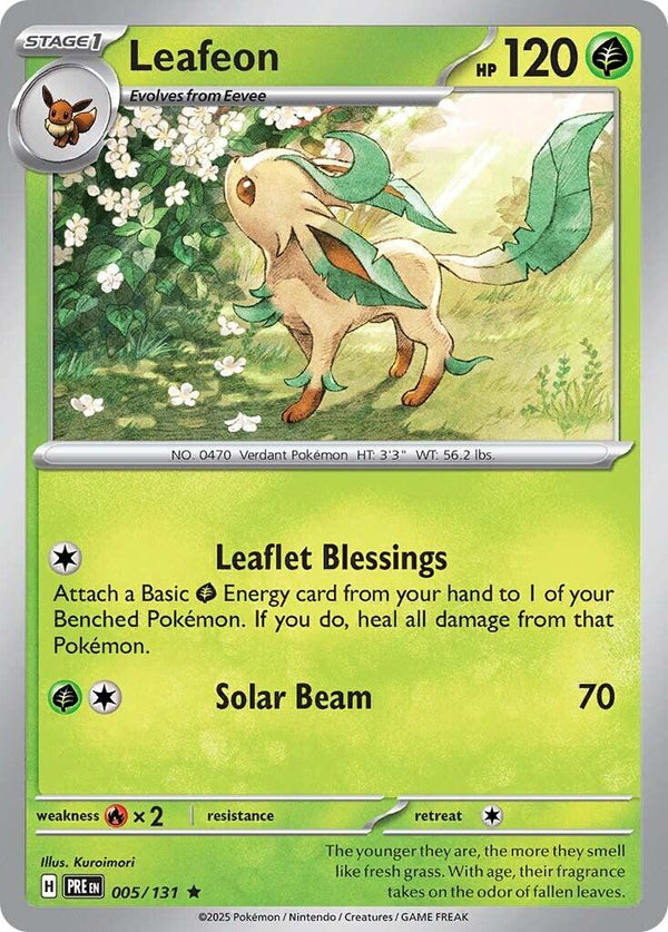 Leafeon [PRE - 005/131] - Cartes Sportives Rive Sud