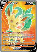 Leafeon V (Full Art) [SWSH07 - 166/203] - Cartes Sportives Rive Sud