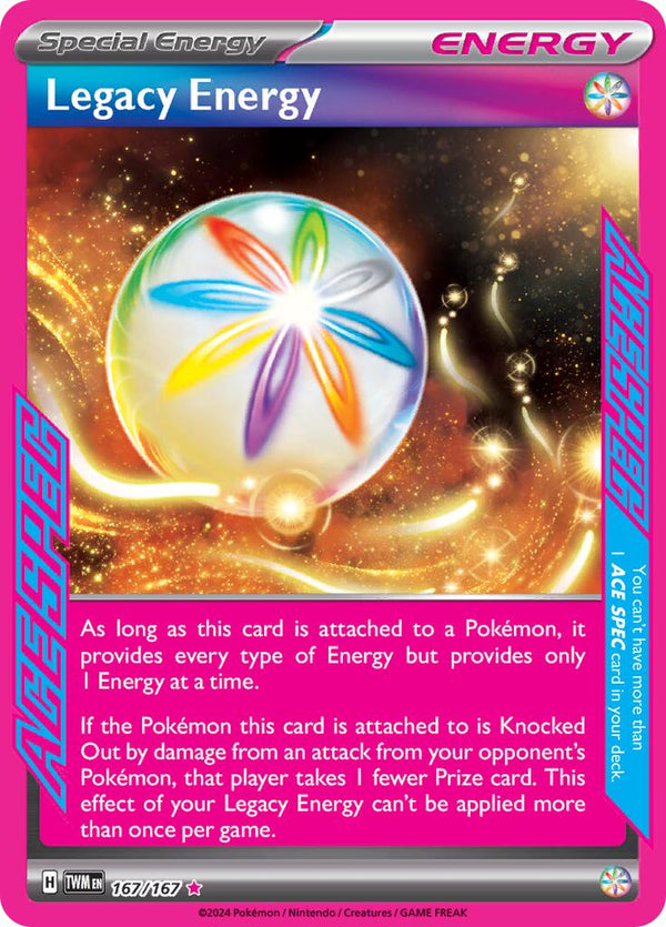 Legacy Energy [TWM - 167/167] - Cartes Sportives Rive Sud
