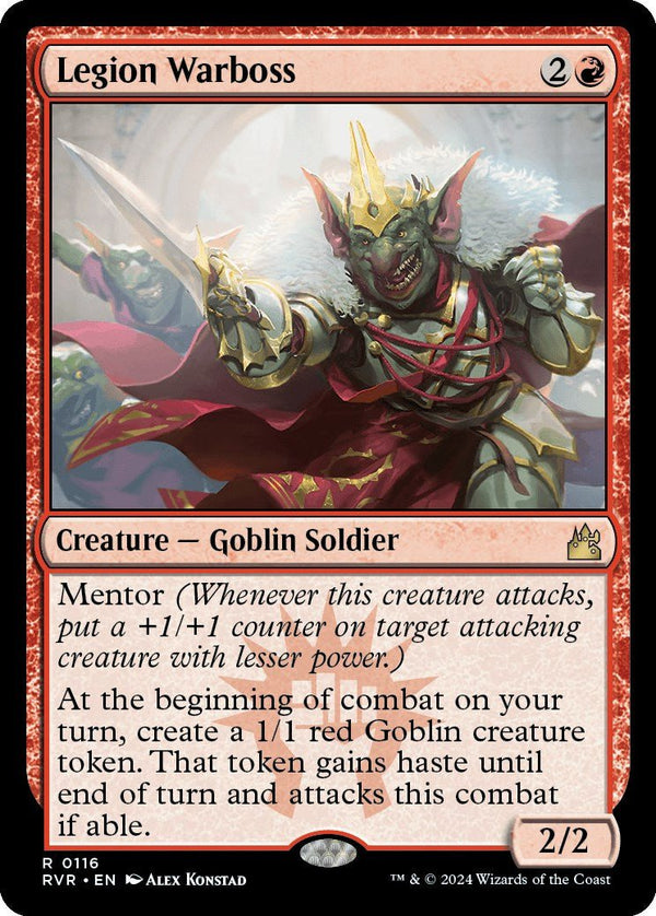 Legion Warboss [RVR - 116] - Cartes Sportives Rive Sud