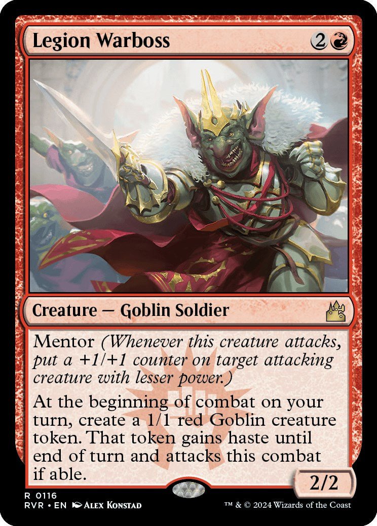Legion Warboss [RVR - 116] - Cartes Sportives Rive Sud