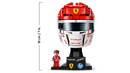Lego Editions Scuderia Ferrari HP Charles Leclerc Helmet (886 Pieces) 43014 (Pre Order) - Cartes Sportives Rive Sud