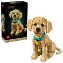 Lego Icons Golden Retriever Puppy (2102 Pieces) 11384 - Cartes Sportives Rive Sud