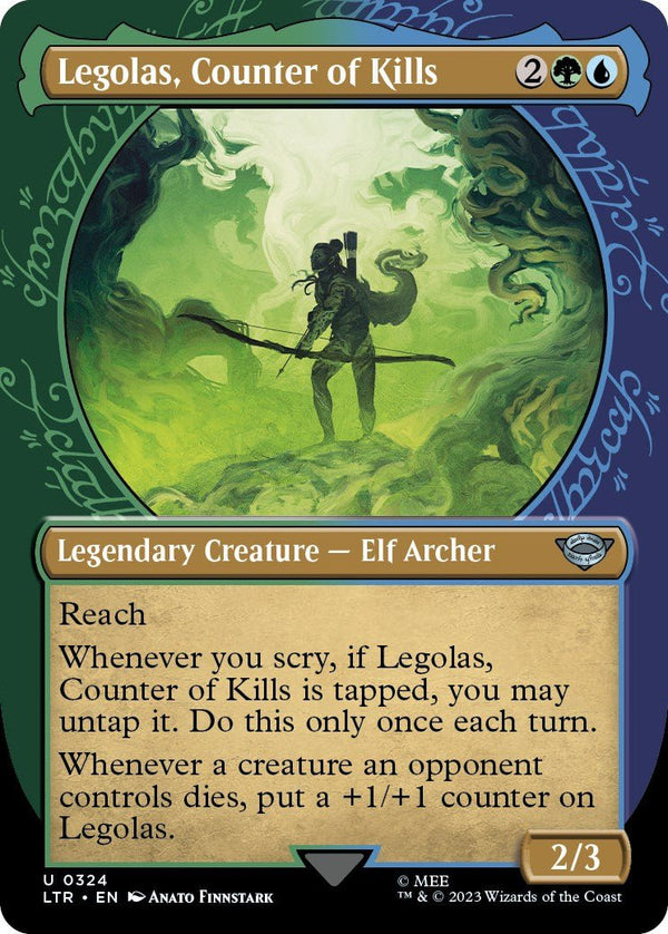Legolas, Counter of Kills (Showcase) [LTR - 324] - Cartes Sportives Rive Sud