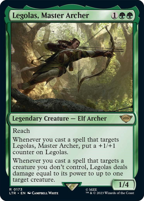 Legolas, Master Archer [LTR - 173] - Cartes Sportives Rive Sud