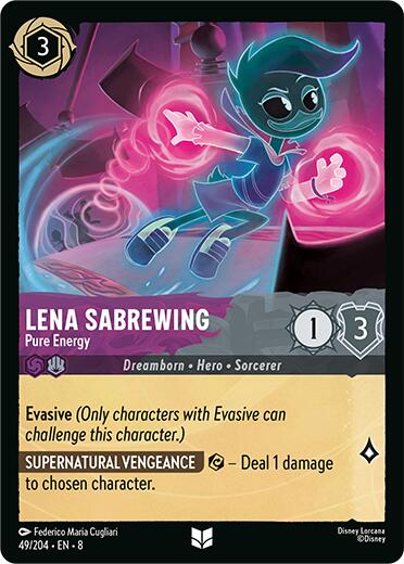 Lena Sabrewing - Pure Energy [8 - 49/204] - Cartes Sportives Rive Sud
