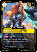 Leona - Determined (Alternate Art) [OGN - 238a/298] - Cartes Sportives Rive Sud