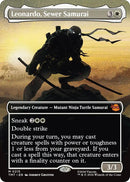 Leonardo, Sewer Samurai (Borderless) [TMT - 215] - Cartes Sportives Rive Sud