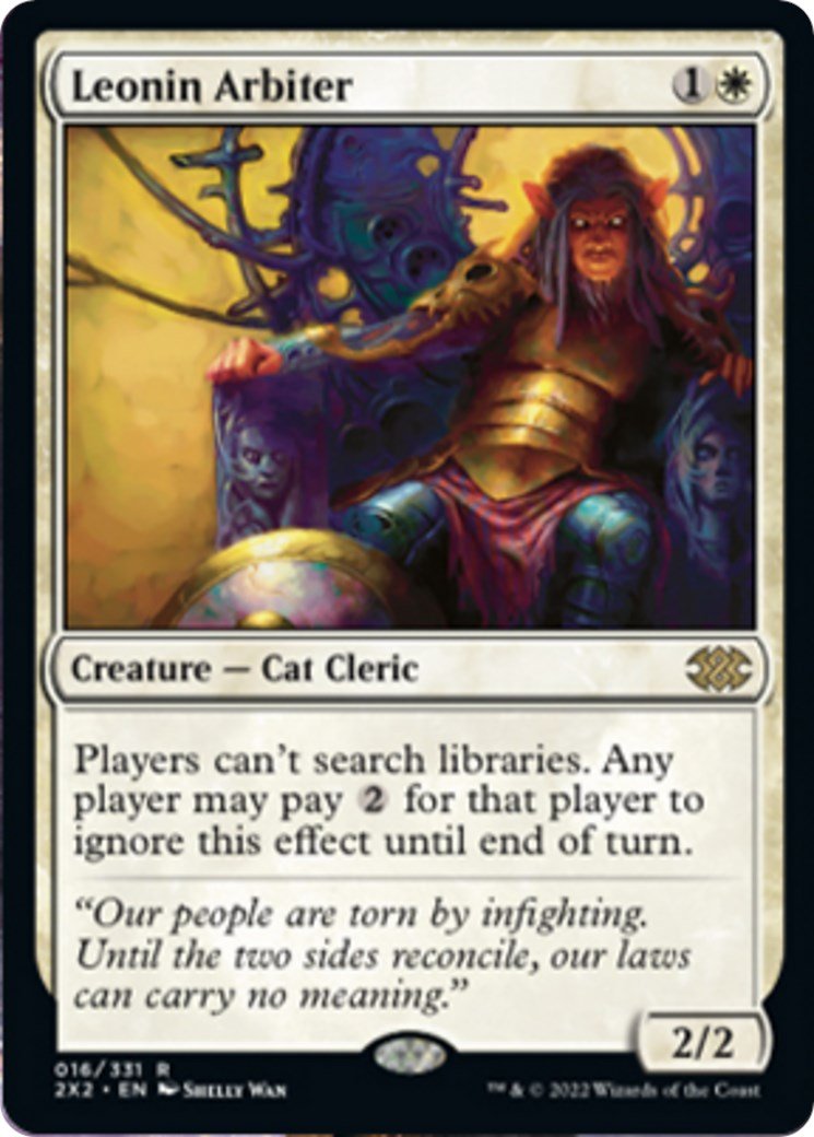 Leonin Arbiter [2X2 - 16] - Cartes Sportives Rive Sud