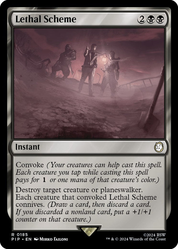 Lethal Scheme [PIP - 185] - Cartes Sportives Rive Sud
