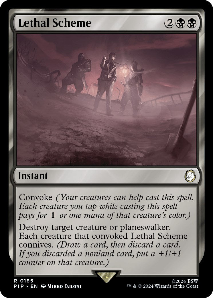 Lethal Scheme [PIP - 185] - Cartes Sportives Rive Sud