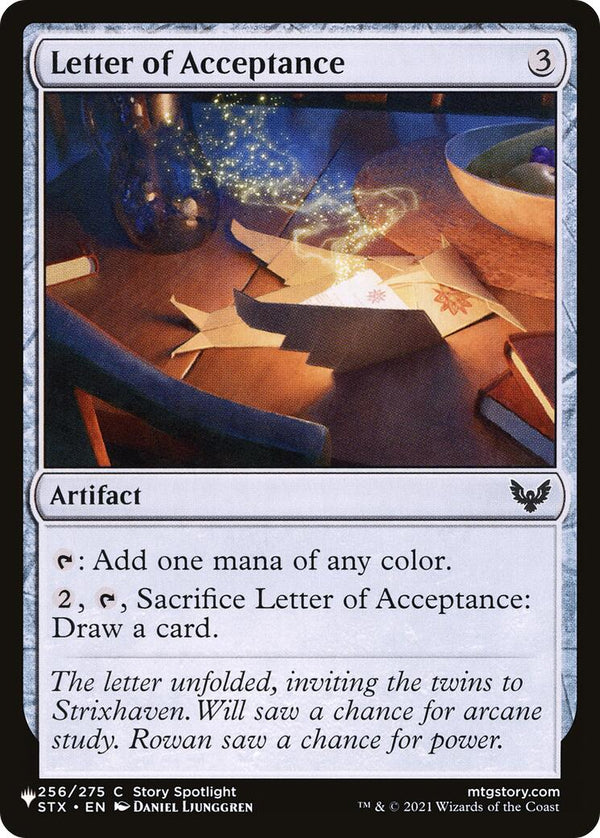 Letter of Acceptance [LIST - 256/275] - Cartes Sportives Rive Sud