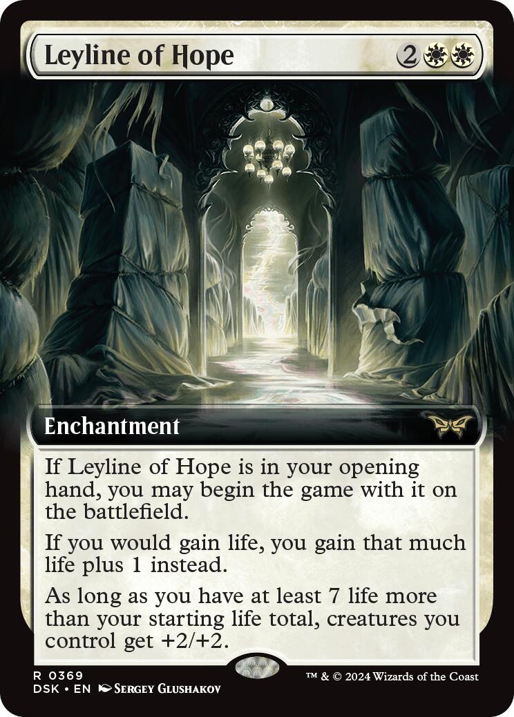 Leyline of Hope (Extended Art) [DSK - 369] - Cartes Sportives Rive Sud