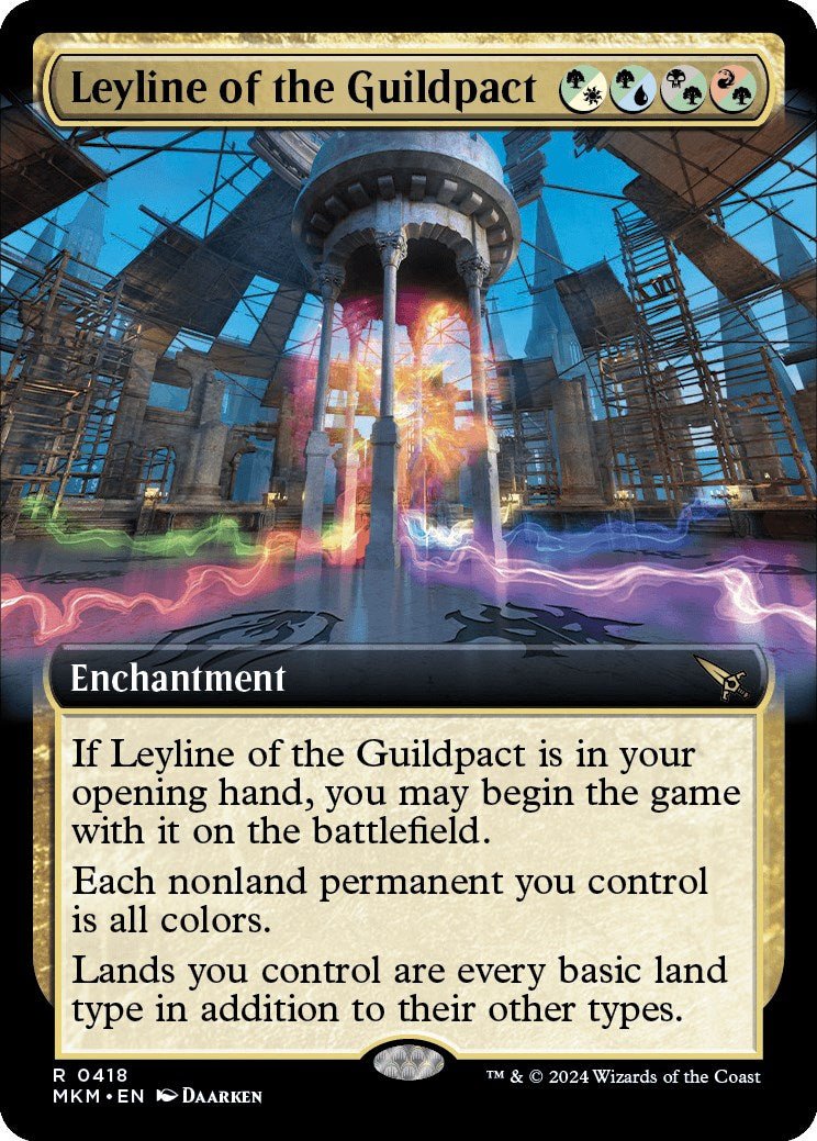 Leyline of the Guildpact (Extended Art) [MKM - 418] - Cartes Sportives Rive Sud