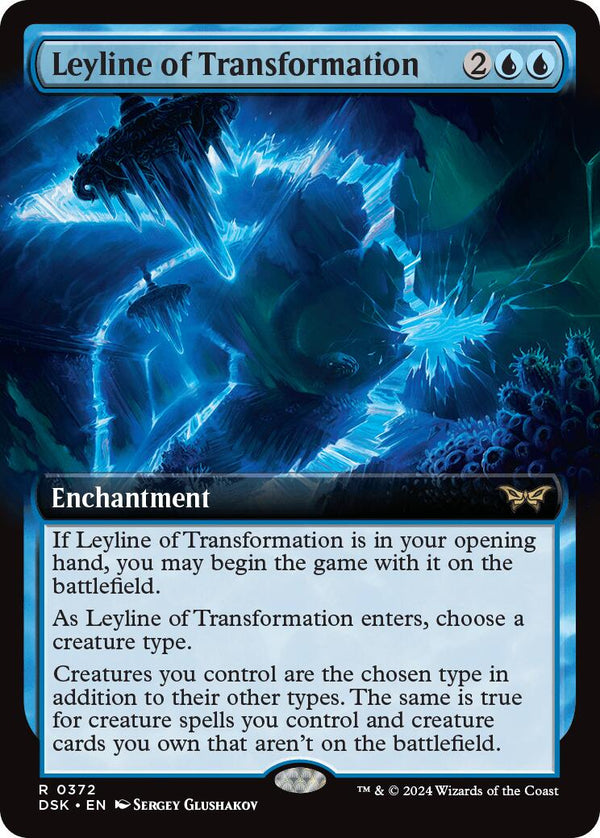 Leyline of Transformation (Extended Art) [DSK - 372] - Cartes Sportives Rive Sud