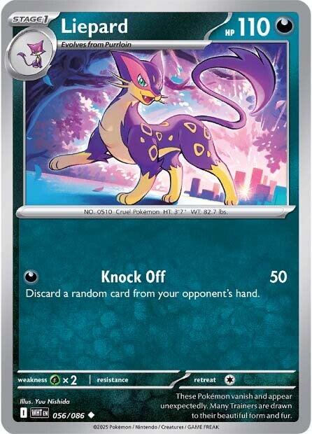 Liepard [WHT - 056/086] - Cartes Sportives Rive Sud