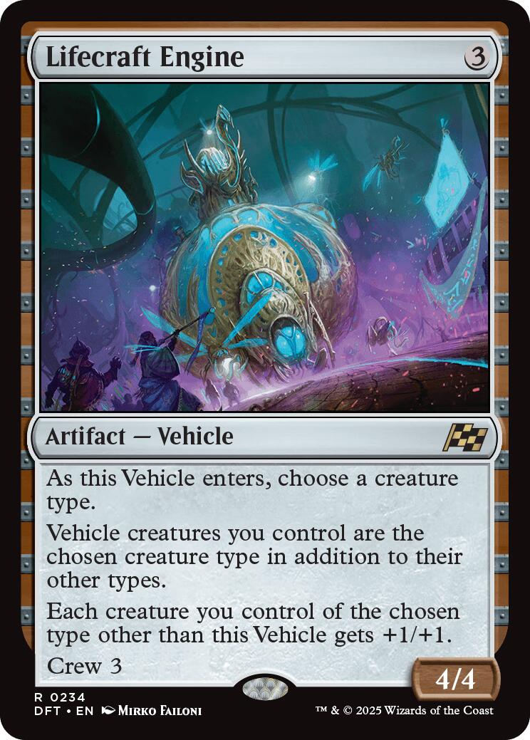 Lifecraft Engine [DFT - 234] - Cartes Sportives Rive Sud