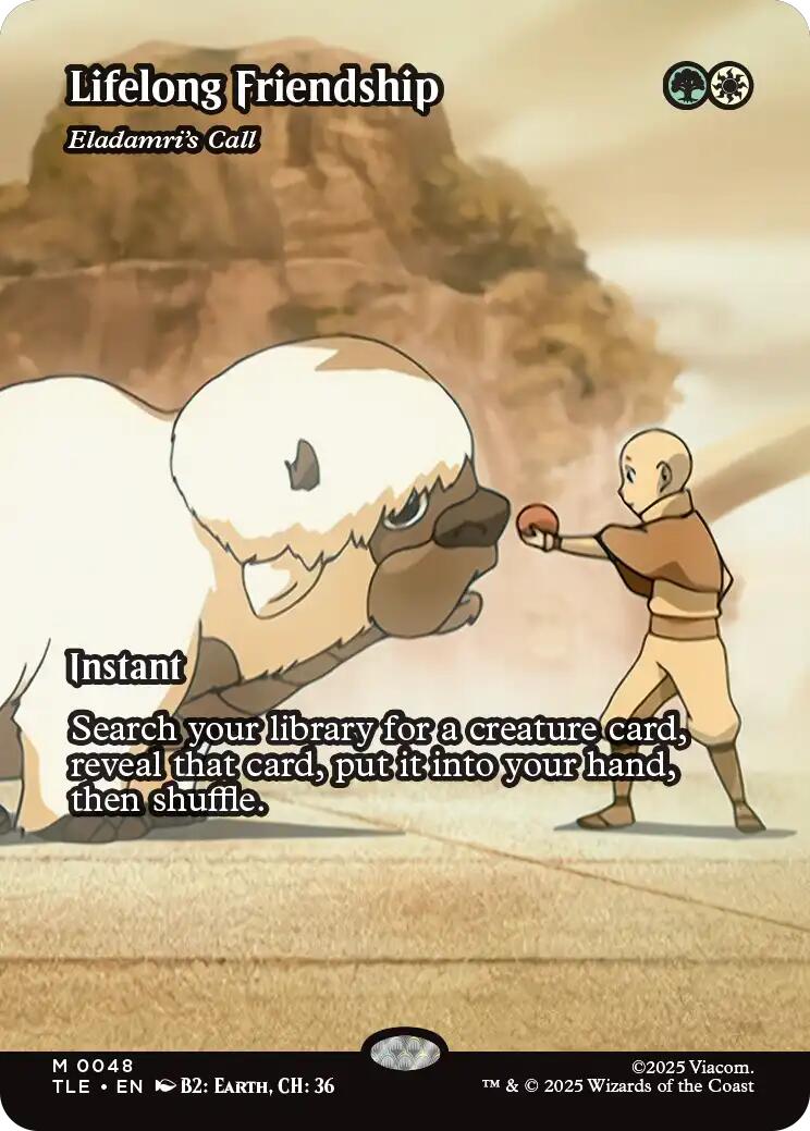 Lifelong Friendship - Eladamri's Call (Borderless) [TLE - 48] - Cartes Sportives Rive Sud