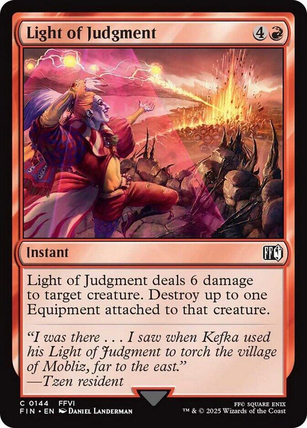 Light of Judgment [FIN - 144] - Cartes Sportives Rive Sud