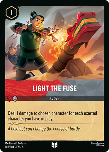 Light the Fuse [8 - 149/204] - Cartes Sportives Rive Sud