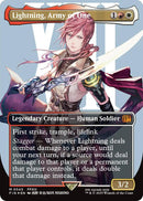 Lightning, Army of One (0545) (Borderless) (Surge Foil) [FIN - 545] - Cartes Sportives Rive Sud