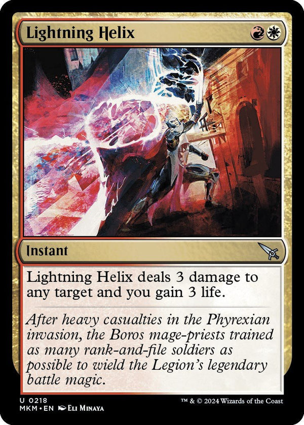 Lightning Helix [MKM - 218] - Cartes Sportives Rive Sud