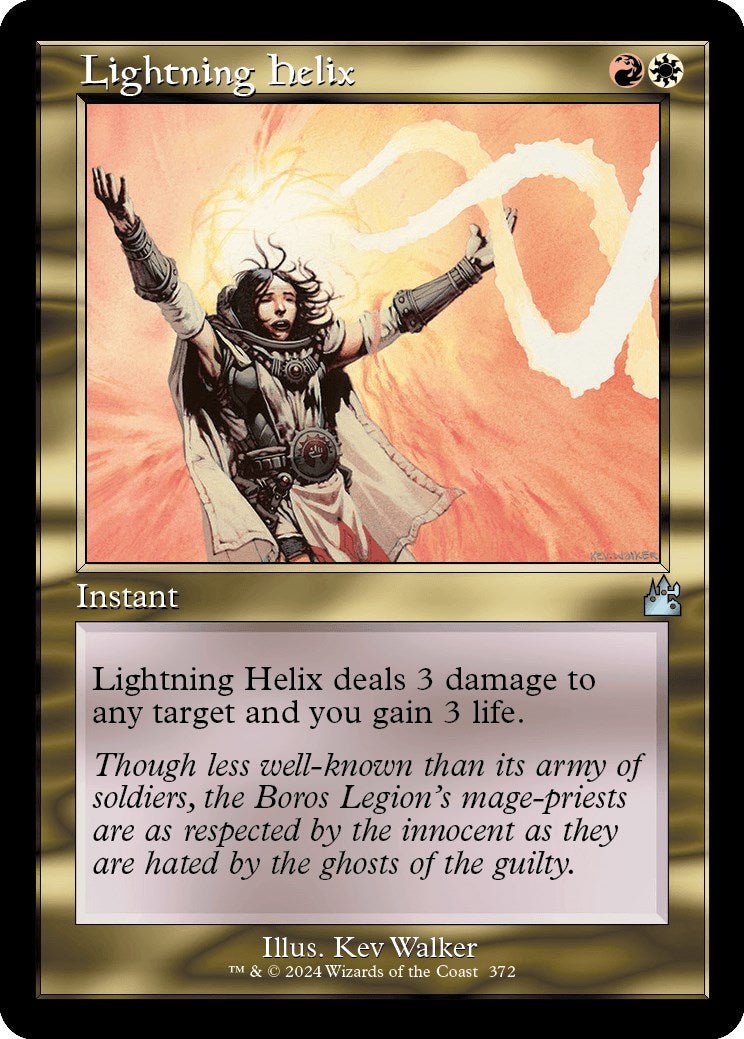 Lightning Helix (Retro Frame) [RVR - 372] - Cartes Sportives Rive Sud