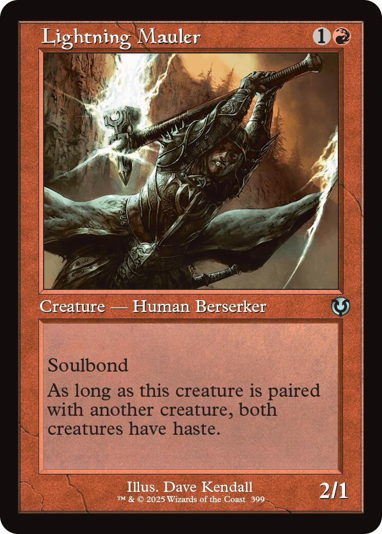 Lightning Mauler (Retro Frame) [INR - 399] - Cartes Sportives Rive Sud