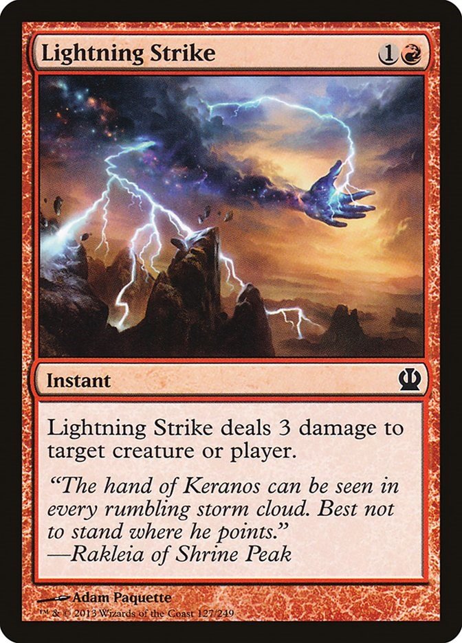Lightning Strike [THS - 127] - Cartes Sportives Rive Sud