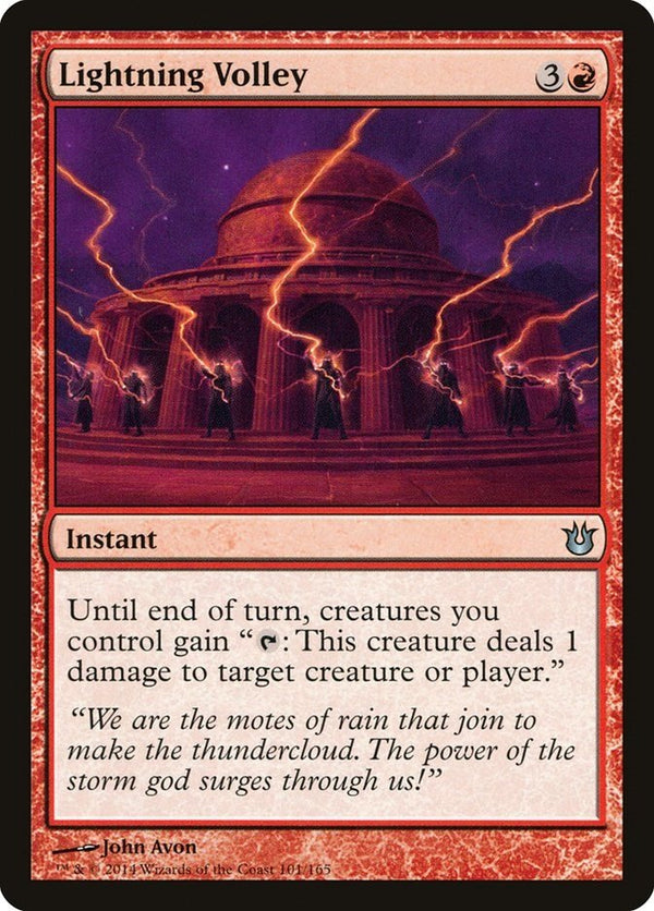 Lightning Volley [BNG - 101] - Cartes Sportives Rive Sud