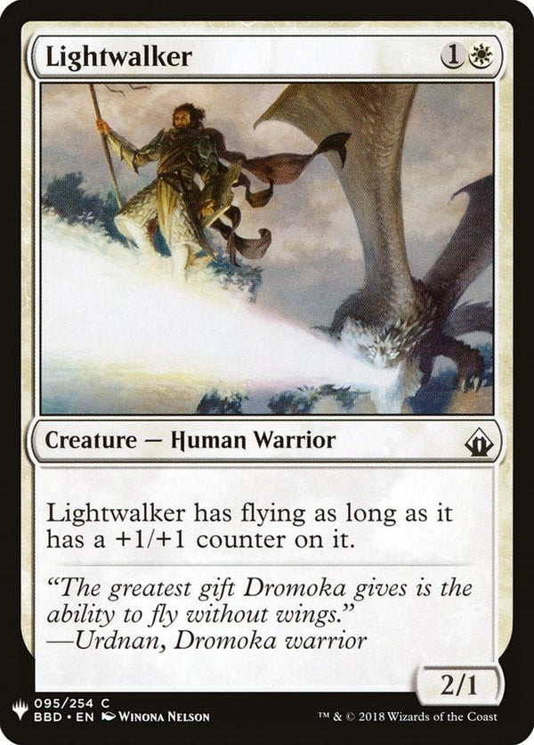 Lightwalker [LIST - 95] - Cartes Sportives Rive Sud