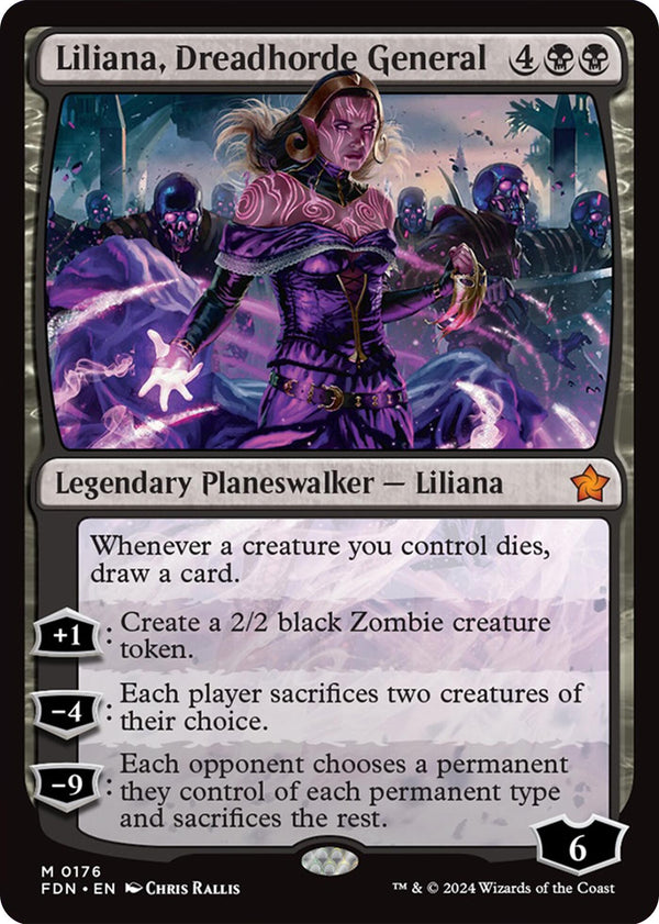 Liliana, Dreadhorde General [FDN - 176] - Cartes Sportives Rive Sud