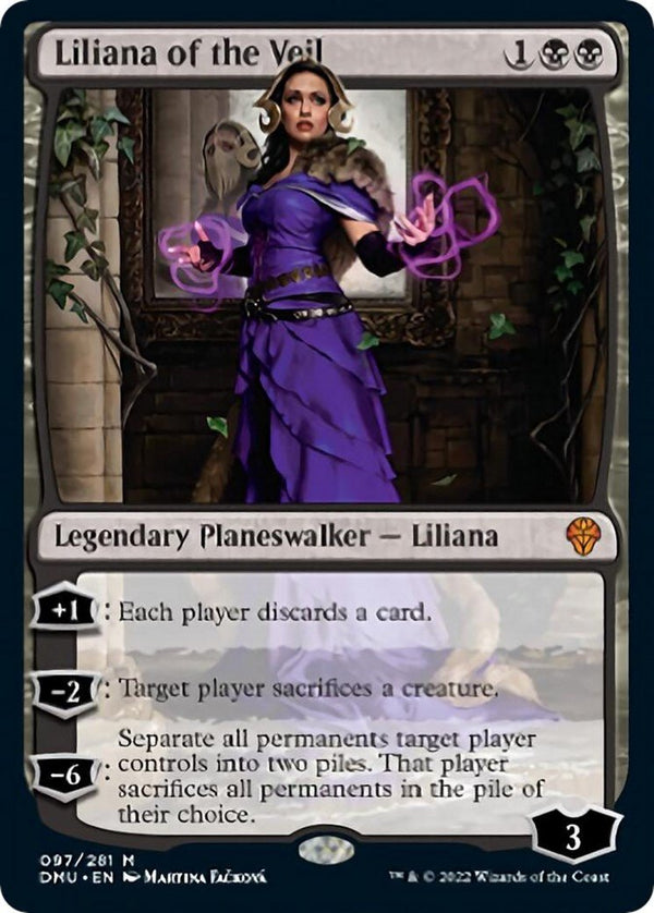 Liliana of the Veil [DMU - 97] - Cartes Sportives Rive Sud