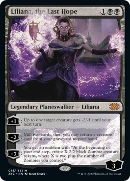 Liliana, the Last Hope [2X2 - 81] - Cartes Sportives Rive Sud