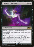 Liliana's Contract [M19 - 107] - Cartes Sportives Rive Sud